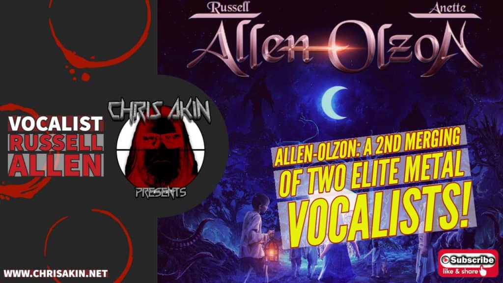 CAP | Allen/Olzon's Russell Allen: A 2nd Merging Of Two Elite Metal Vocalists!