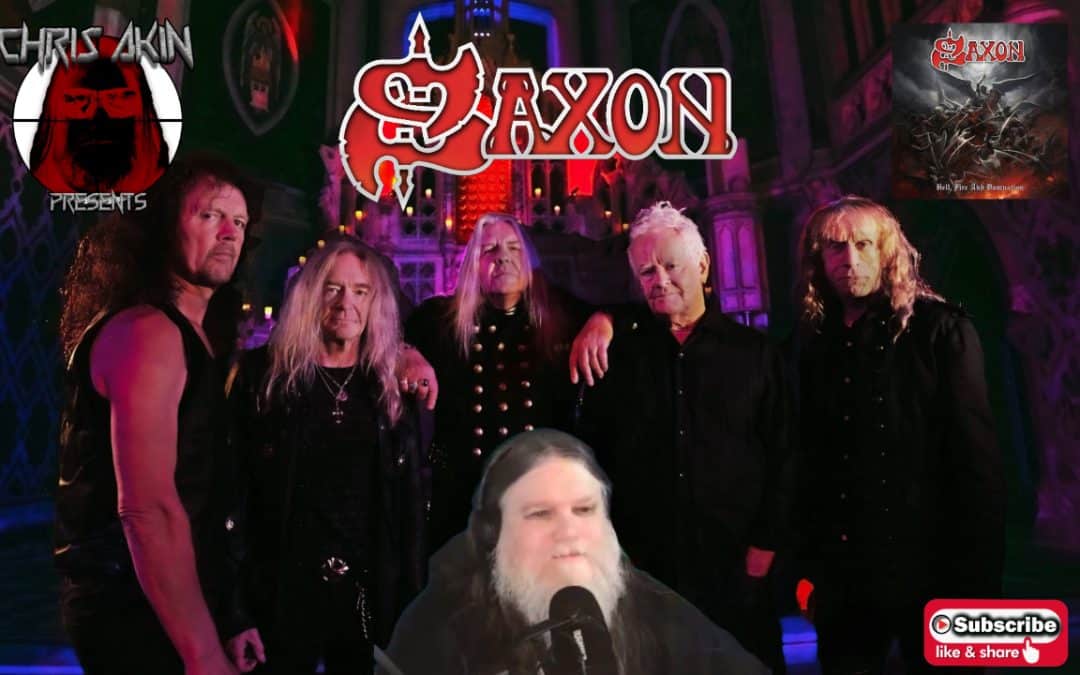 Rock Talk: Brian Tatler Unveils Saxon’s Hell, Fire & Damnation!